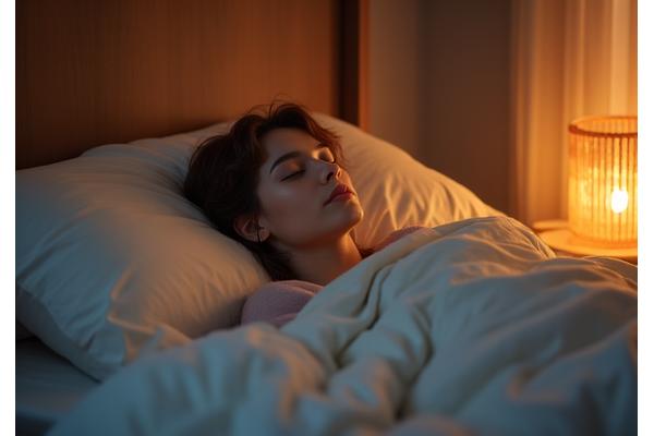 Spokojna sypialnia, symbolizująca warsztaty dotyczące snu i relaksu.